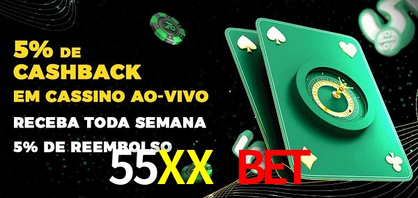 Promoções do cassino ao Vivo 55XX Bet